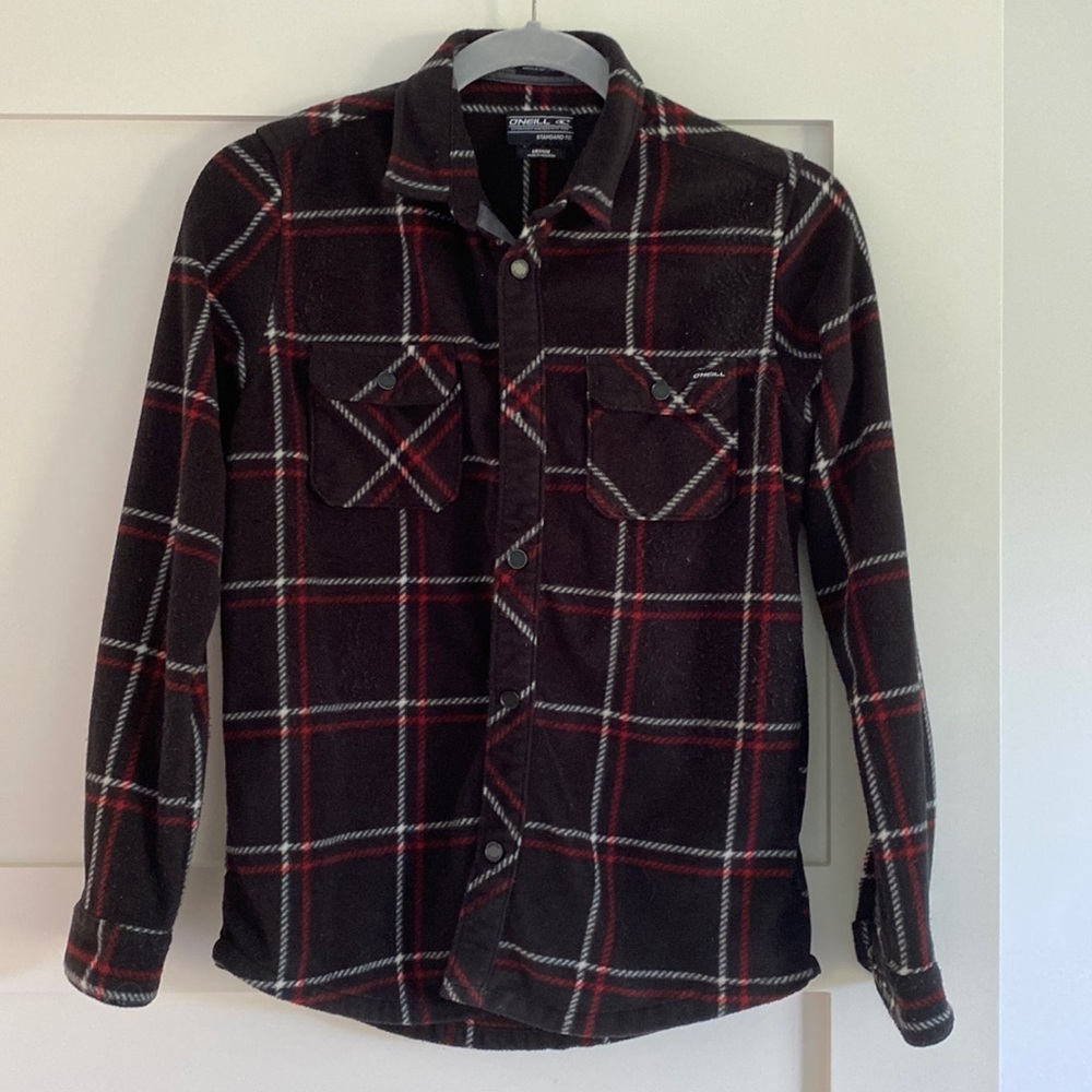 O’Neill Boys Snap-Button Fleece Top